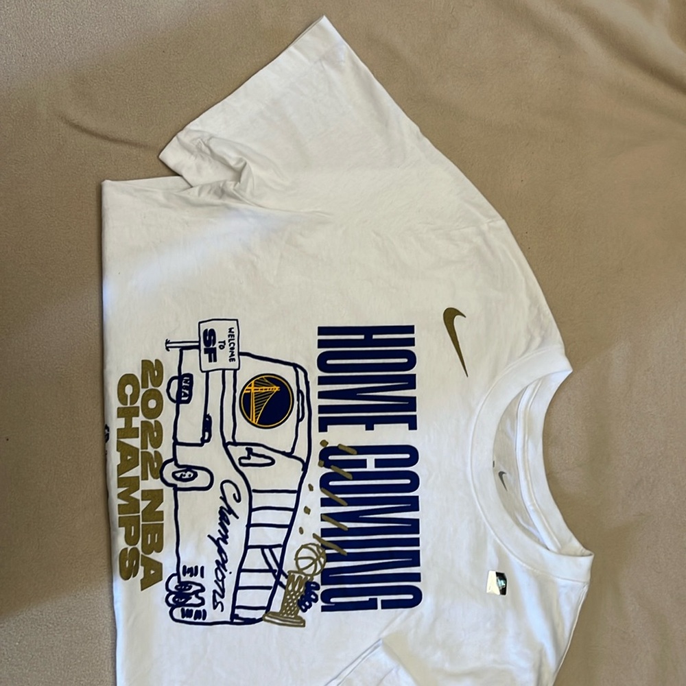 White Nike Tee